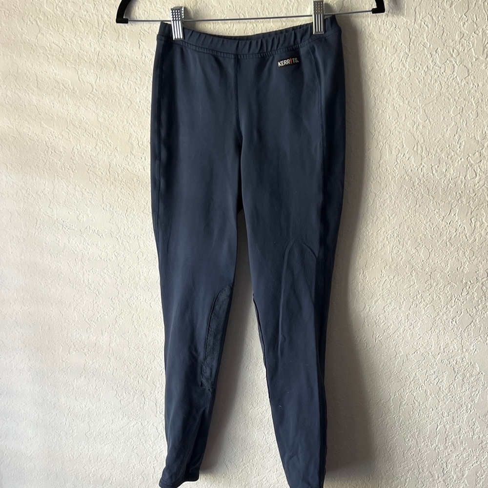 Kerrits kids riding pants navy blue